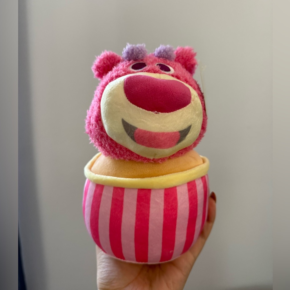 Pink Plush Bear Toy